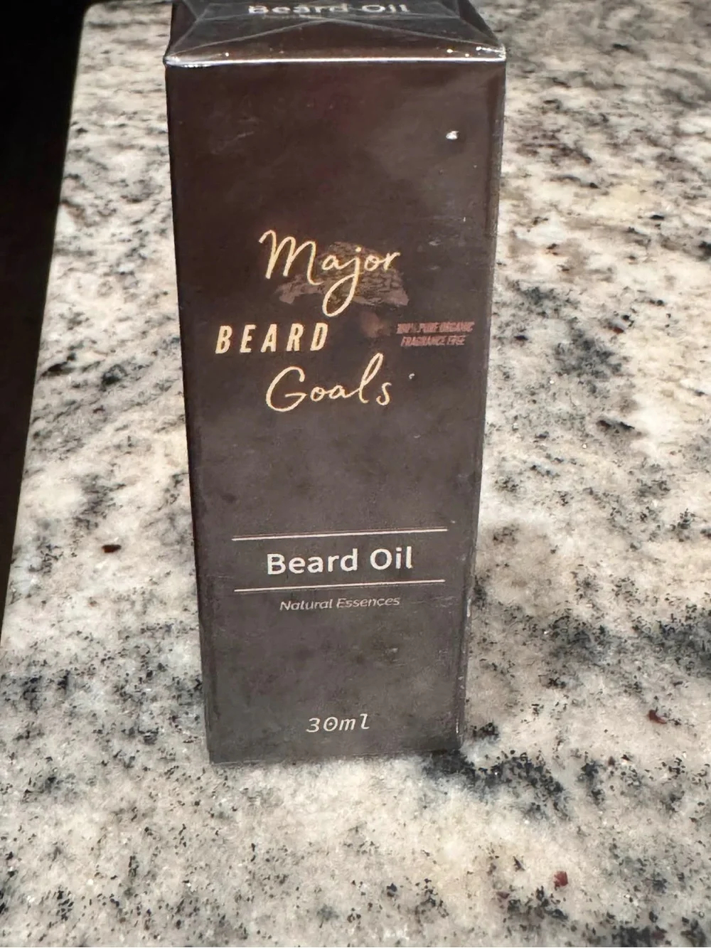 Beard Goals Beard Oil — Brown